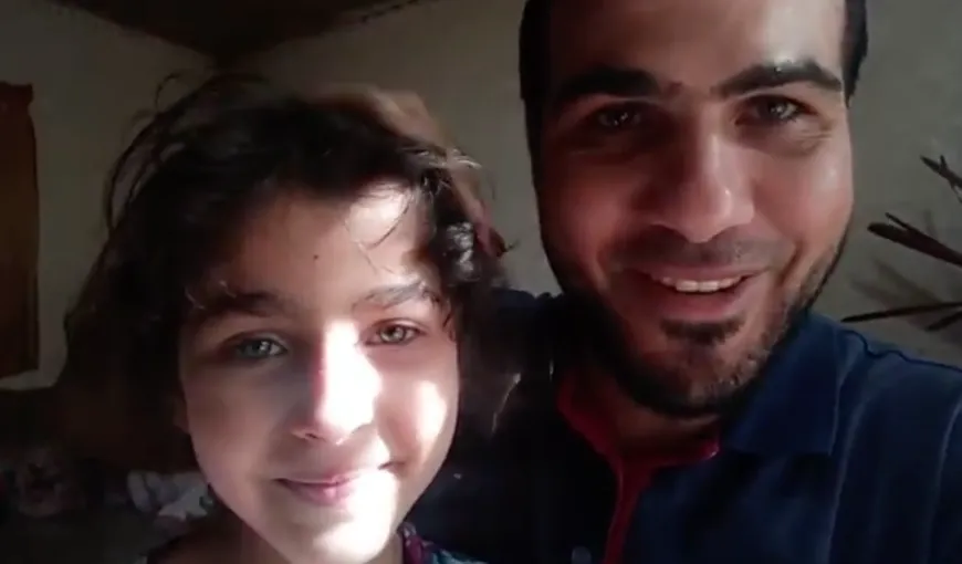 Imagini şocante. Tată ucis de rachete în Gaza, în timp ce se filma cu fiicele sale. ”Nu vă fie teamă, jucați-vă” VIDEO