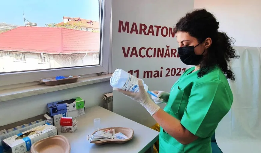 Bilanţ vaccinare, 8 mai 2021. În ultimele 24 de ore s-a stabilit un nou record, peste 110.000 de români s-au vaccinat