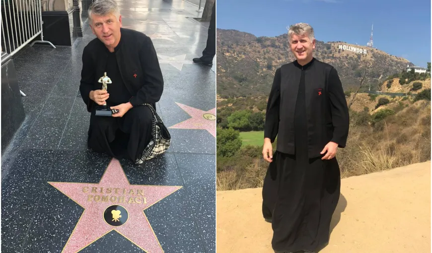 Cristian Pomohaci şi-a cumpărat o stea pe Walk of Fame. Fostul preot, profund dezamăgit de Hollywood