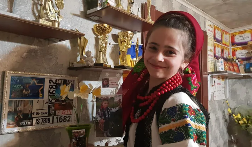 Românii au talent 2021. Cine este Narcisa Ungureanu, fetiţa care, la doar 10 ani, deţine deja 40 de trofee