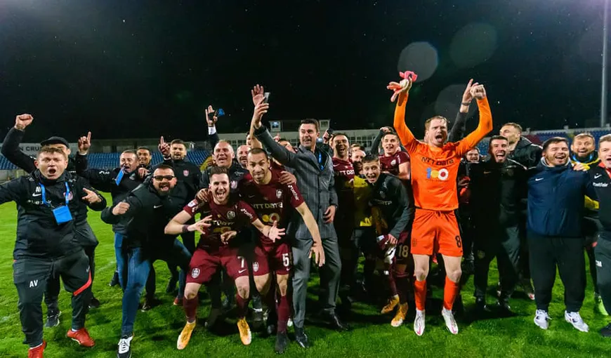 Campioana CFR Cluj a încheiat sezonul cu o victorie. Ardelenii au câştigat derby-ul cu FCSB