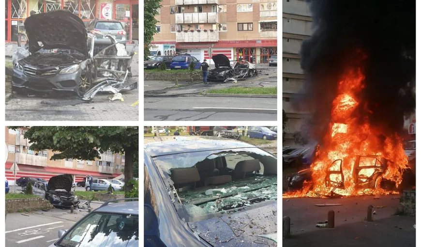 Cazul maşinii explodate din Arad. Parchetul General a schimbat încadrarea juridică. Detalii din anchetă