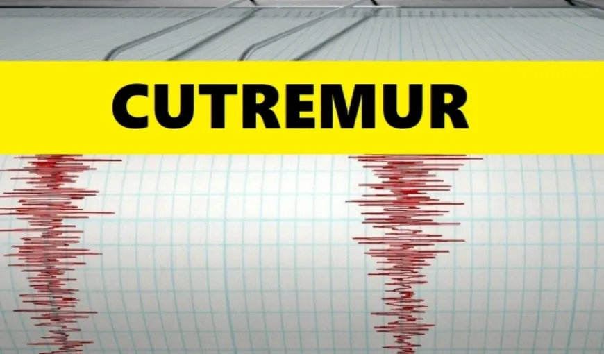 Cutremur cu magnitudine 4.3. S-a simţit puternic