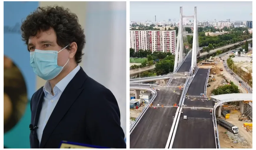 Nicuşor Dan a „îngropat” proiectul Podului de la Ciurel. Investiţia uriaşă rămâne „podul care nu duce nicăieri”