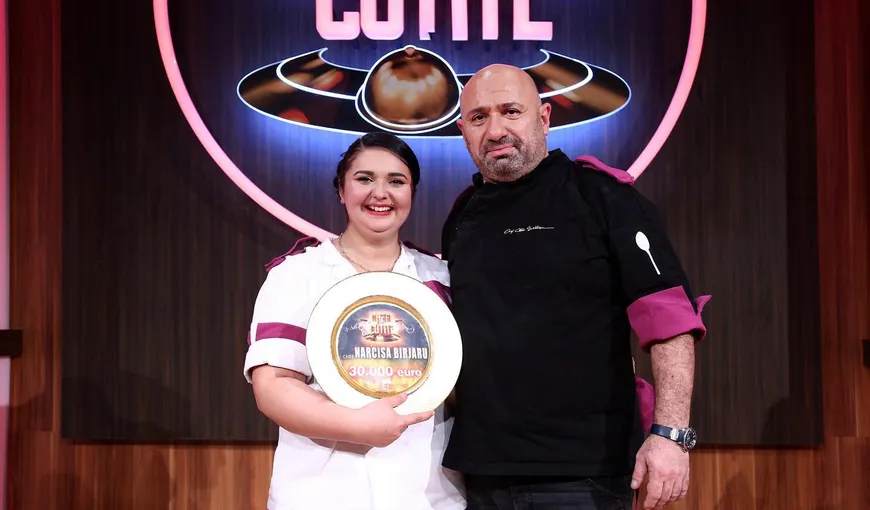 Câştigător Chefi la Cuţite sezonul 9. Narcisa Birjaru, anunţul zilei după ce a luat marele premiu. Declaraţia făcută către chef Scărlătescu: Te iubesc!