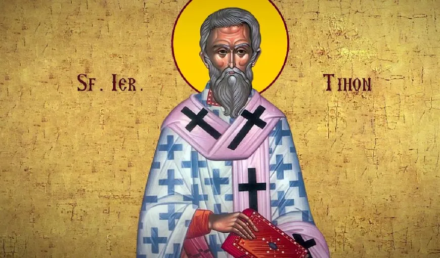 Calendar ortodox 16 iunie 2021. Sfântul Tihon, ocrotitorul oamenilor sărmani. Rugăciune pentru sănătate şi belşug