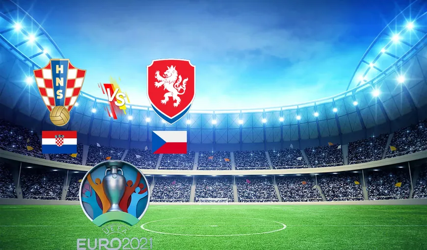 PRO TV LIVE CROAŢIA – CEHIA ONLINE 1-1. Calcule încurcate în grupa D de la Euro 2021