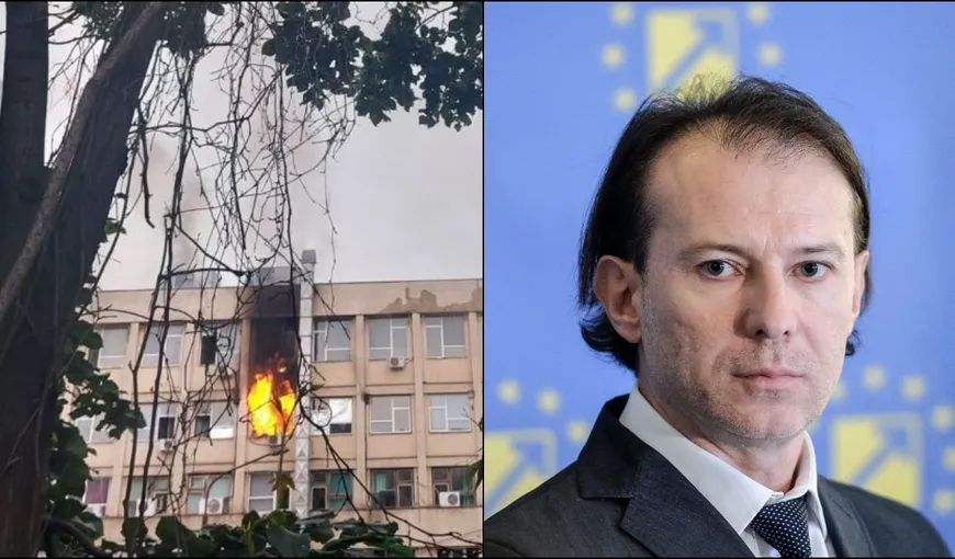 Florin Cîțu, după incendiul de la Spitalul din Iași: „Era vorba de o instalație electrică la un cabinet medical. Zona trebuia reabilitată prin fonduri europene”