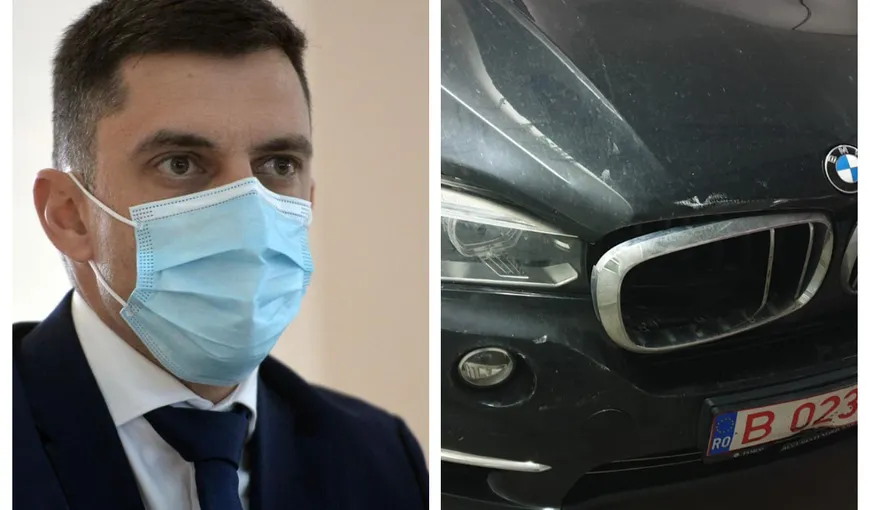 Ministrul Eduard Novak, implicat într-un accident cu maşina ministerului. Sindicaliştii îl acuză că i-ar fi cerut şoferului să îşi asume fapta, deşi era pe scaunul din dreapta