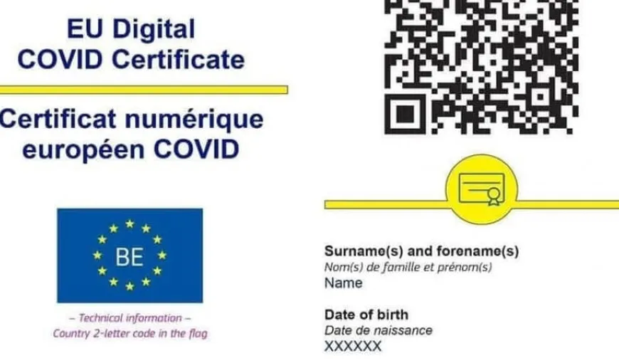 Certificatul digital pentru Covid-19 va fi operaţional în România de la 1 iulie