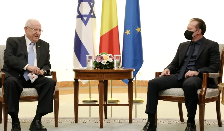 Florin Cîţu, la vizita preşedintelui Israelului: „Această întâlnire a fost posibilă datorită celor două campanii de vaccinare de succes”