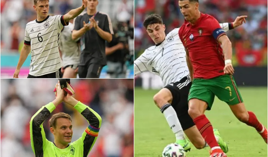 Cutremur la EURO 2020. Portugalia, chiar şi cu Cristiano Ronaldo pe teren, învinsă cu 4-2 de Germania