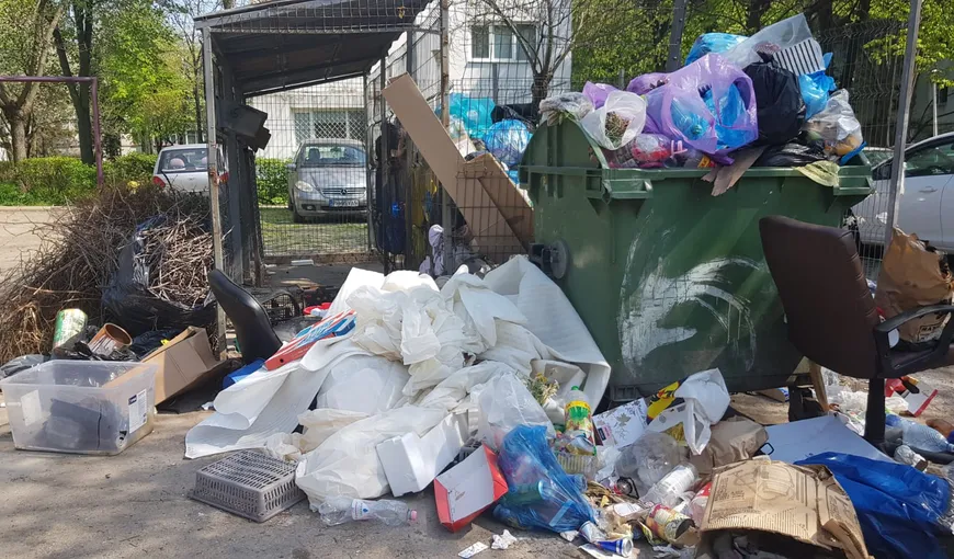 Încă un oraş din România se confruntă cu problema gunoaielor neridicate. Autorităţile locale cer declararea stării de alertă