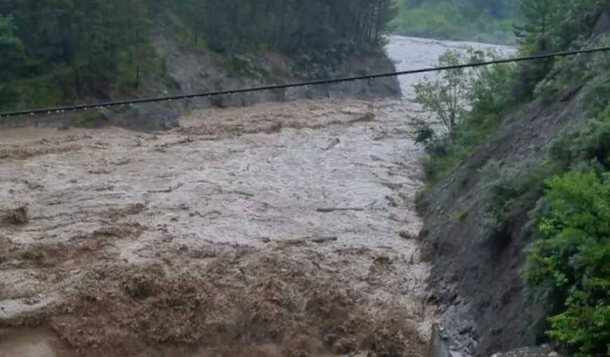 Cod ROŞU de inundaţii pe râuri din judeţul Vrancea. Ce zone sunt în pericol