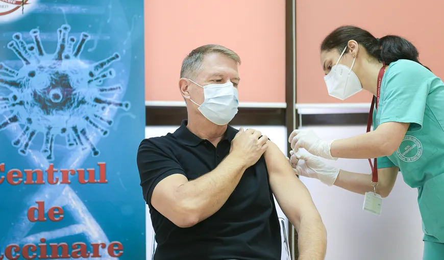 Klaus Iohannis: „Noi, practic, am oprit pandemia. Fiecare român ar face bine să se vaccineze dacă nu vrea să ajungă la spital”