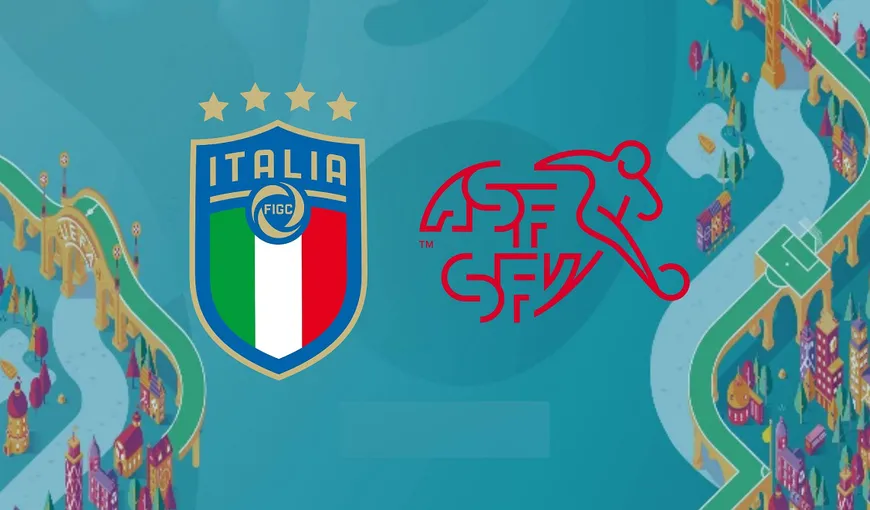 EURO 2020 Italia – Elveţia cel mai important meci al zilei. Programul şi transmisiile TV