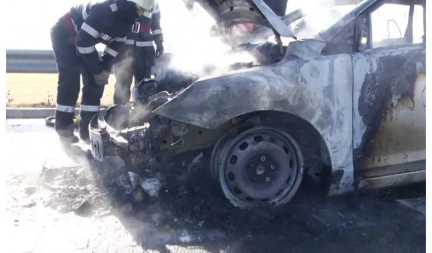 O nouă maşină incendiată, la scurt timp după cazul asasinatului de la Arad. Caz şocant în Deva