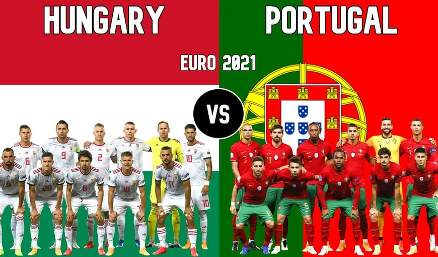 UNGARIA-PORTUGALIA 0-3. Ronaldo, singurul fotbalist care a marcat la cinci Campionate Europene
