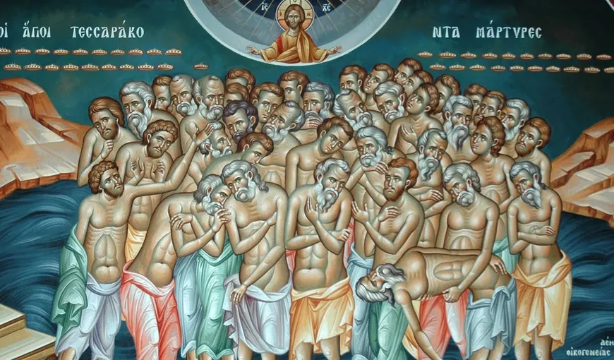 Calendar ortodox 10 iulie 2023. Sfinții 45 de Mucenici din Nicopolea Armeniei. Rugăciune specială pentru vindecare grabnică şi pentru linişte în familie