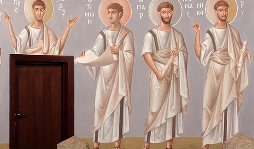 Calendar ortodox 28 iulie 2021. Sfinții Prohor, Nicanor, Timon și Parmena, grabnic ocrotitori ai tuturor celor ce îi pomenesc cu credință. Rugăciune pentru îndepărtarea vrăjmaşilor