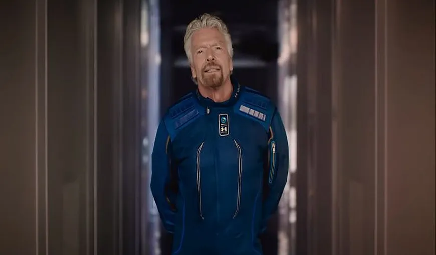 Moment istoric! Miliardarul excentric Richard Branson a zburat în spațiu. Misiunea, un real succes – VIDEO