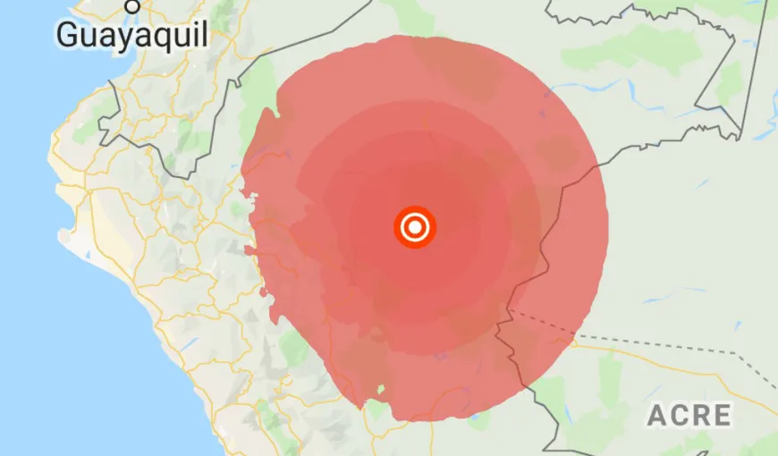 Cutremur cu magnitudinea de 6,1 în Peru