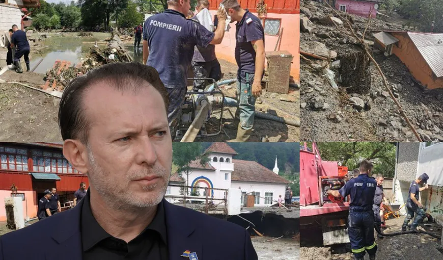 Guvernul acordă despăgubiri oamenilor afectaţi de inundaţii în Alba. Florin Cîţu: „Aștept de la prefectul județului o evaluare a pagubelor”