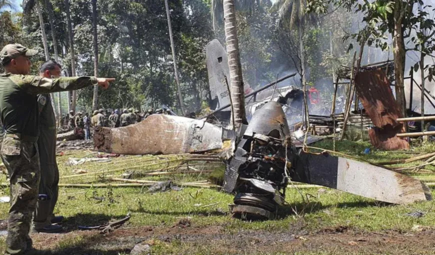 Una dintre cutiile negre ale avionului prăbuşit în Filipine a fost găsită