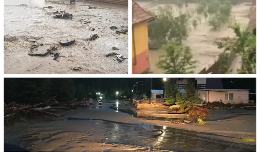 Inundaţiile au făcut prăpăd în ţară. 36 de localităţi din 15 judeţe au fost afectate. Bilanţul IGSU al pagubelor provocate de viitură