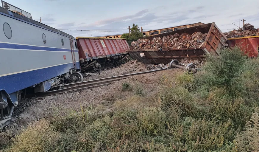 Accident feroviar la Fetești, pe linia Bucureşti – Constanţa! Două trenuri s-au ciocnit. Întârzieri de sute de minute