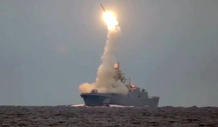 Rachetă hipersonică testată de Rusia, NATO este în alertă. Ţinta a fost atinsă la peste 350 km distanţă