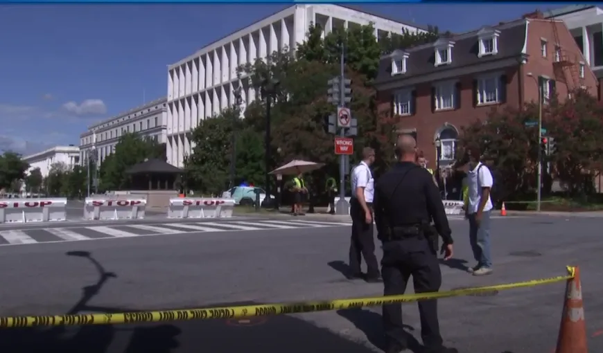 Panică totală în SUA! Alertă cu bomba lângă Capitoliu. Zona a fost evacuată. Mesajul atacatorului: „Nu mă voi mişca de aici. Trebuie să-l aducă pe Joe Biden” VIDEO