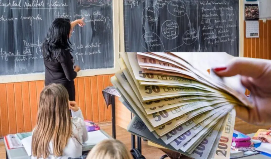 Cum se calculează salariile profesorilor în anul şcolar 2021-2022. Ordinul a apărut în Monitorul oficial