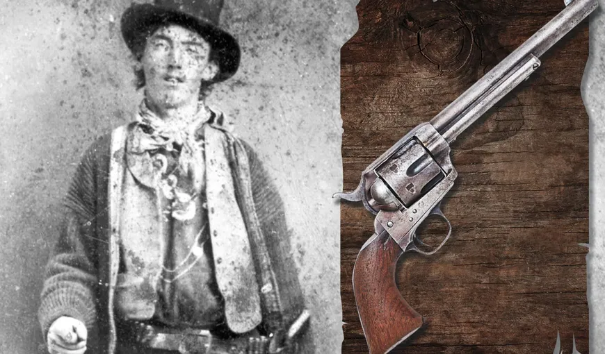 Pistolul cu care a fost ucis Billy The Kid, vândut la licitaţie cu peste 6 milioane de dolari
