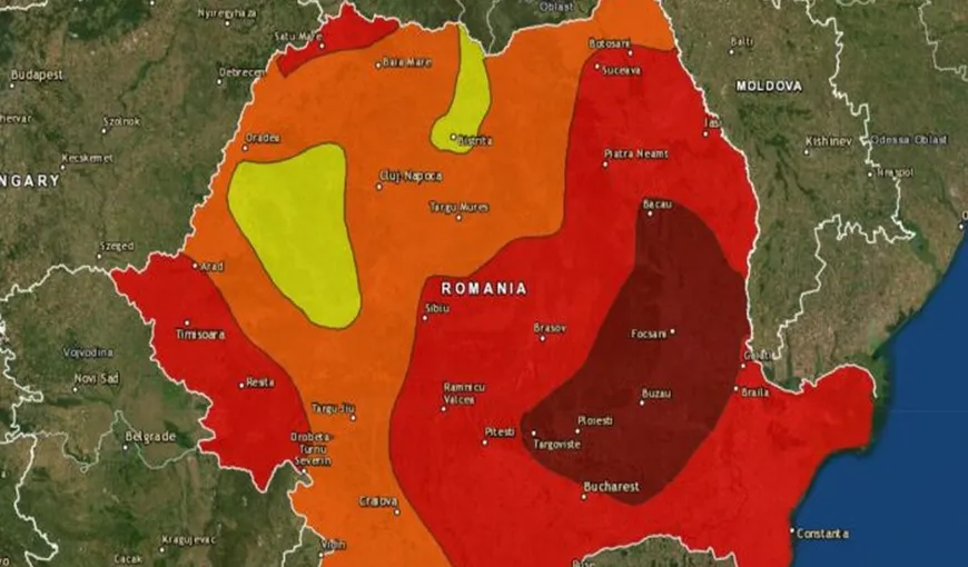 Iată harta cutremurelor din România. Aici sunt cele mai mari riscuri ca seismele să aibă loc