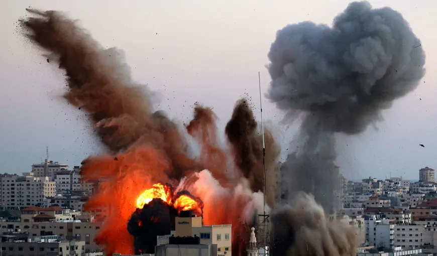 Au sunat sirenele de război, lovituri aeriene puternice după interceptarea unei rachete în Israel