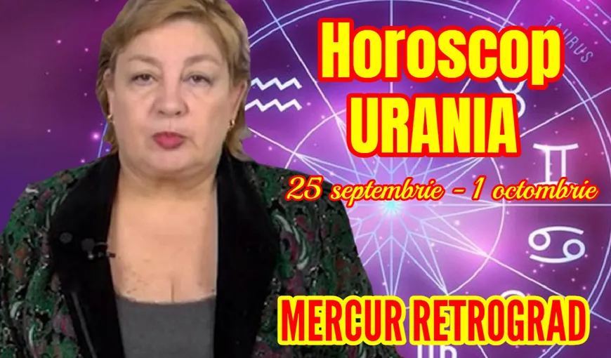 Horoscop Urania 25 septembrie – 1 octombrie 2021. Mercur retrograd va influența puternic sectorul sentimental