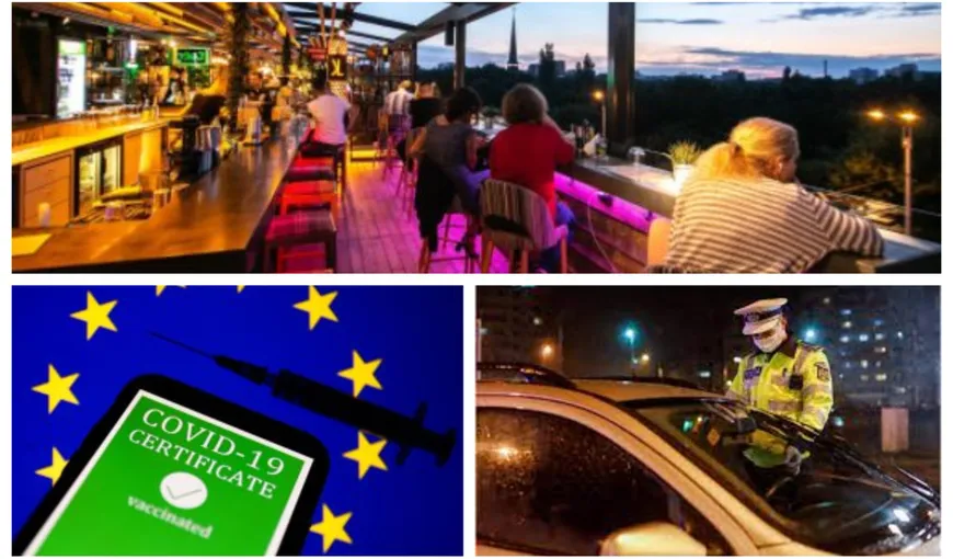 Noile restricții impuse de Guvern în România: Carantina de noapte, aplicată în weekend la incidența de 6 la mie. Accesul în restaurantele din mall doar cu certificatul verde, după ce rata trece de 3