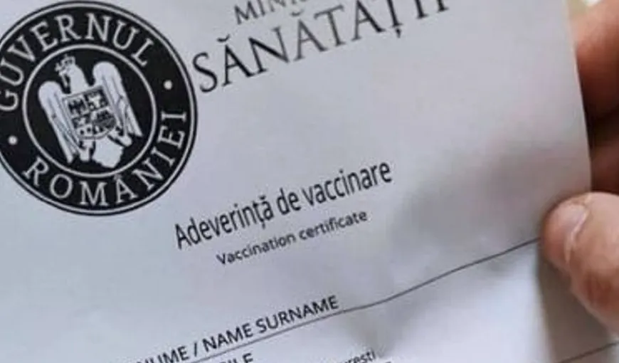 Ministrul de Interne, anunţ de ultimă oră despre adeverinţele de vaccinare false: „Sunt în lucru 200 de dosare penale”