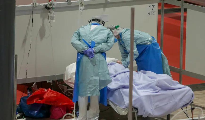 CORONAVIRUS România. Presiune uriaşă pe spitale, doar 5 paturi libere la ATI