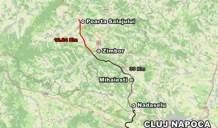 Alunecare de teren pe Autostrada Transilvania, prima finanțată prin PNRR