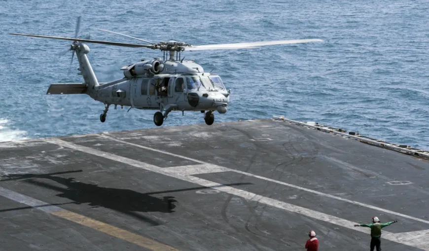 Un elicopter militar a căzut în Oceanul Pacific, în dreptul oraşului San Diego