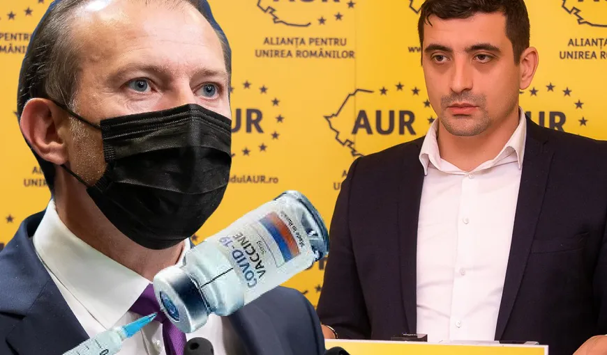 Florin Cîţu: AUR are o campanie anti-vaccinistă. USR nu spune nimic pentru că are nevoie de voturile lor în Parlament