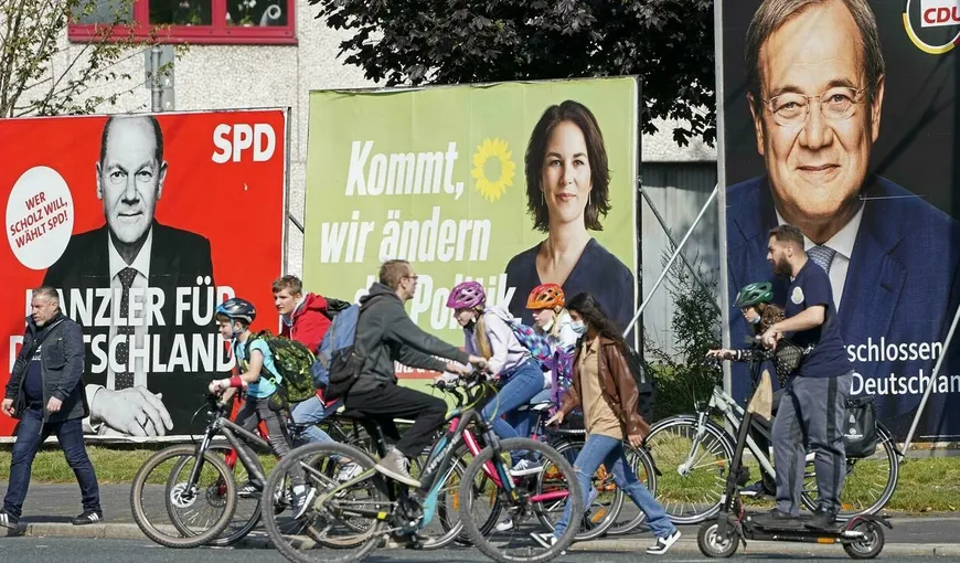 Alegeri Germania 2021. Primele rezultate indică o luptă extrem de strânsă, social-democraţii şi conservatorii sunt umăr la umăr