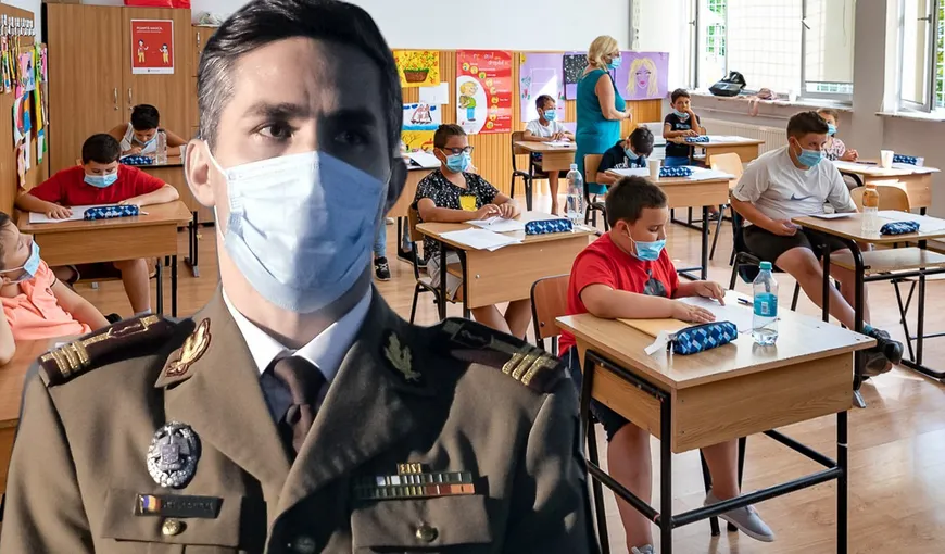 Valeriu Gheorghiţă propune ca şcolile fără cazuri de COVID să funcţioneze cu prezenţă fizică şi după incidenţa 6