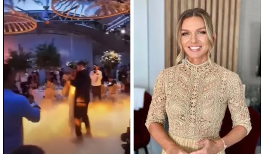 Simona Halep și Toni Iuruc, dansul mirilor. Ce melodie au ales VIDEO