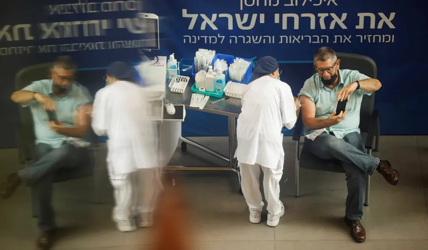 Israel se pregăteşte să administreze a patra doză de vaccin anti-Covid. Un sfert din populaţie a primit deja a treia doză