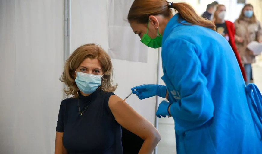 Bilanţ vaccinare 8 octombrie 2021. Record de vaccinări în valul 4, aproape 70.000 de români s-au imunizat