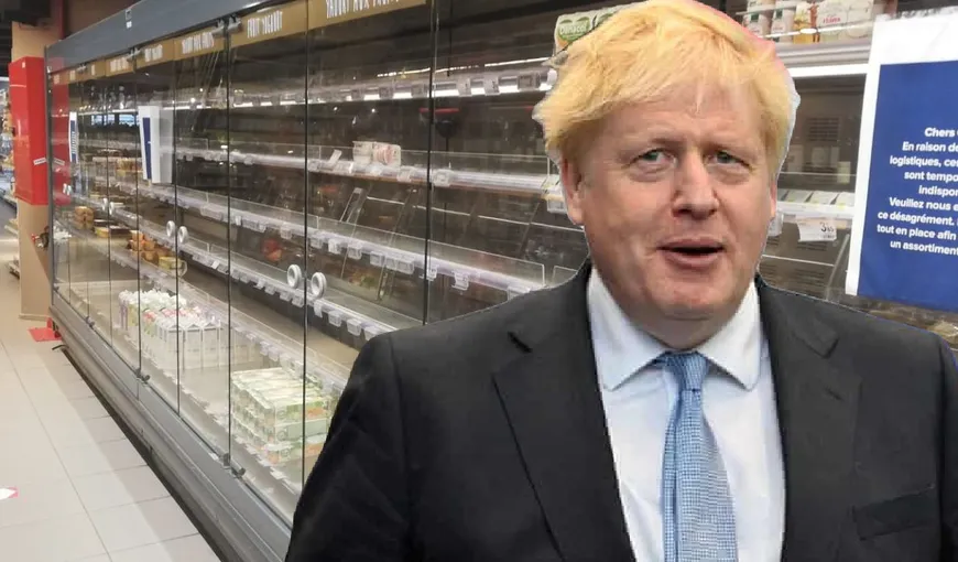 Criza din Marea Britanie devine tot mai acută, oamenii nu găsesc în magazine alimentele de bază. Boris Johnson le cere patronilor să mărească salariile, aceştia vor muncitori străini