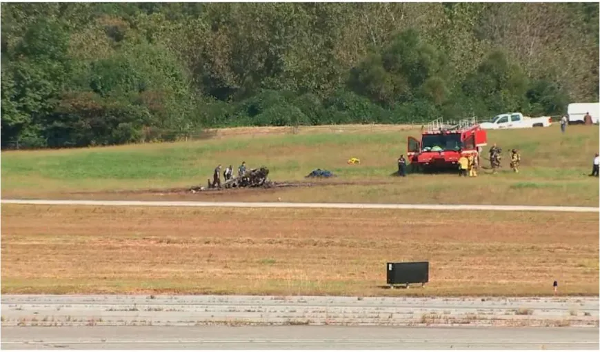 Incident aviatic tragic! Patru oameni au murit după ce un avion s-a prăbușit în timpul decolării